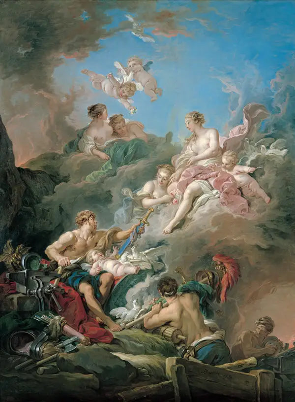 Venus en la fragua de Vulcano - François Boucher