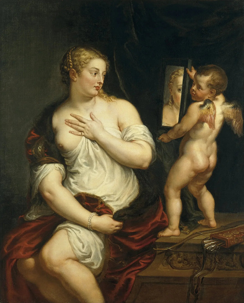 Venus en el espejo - Peter Paul Rubens