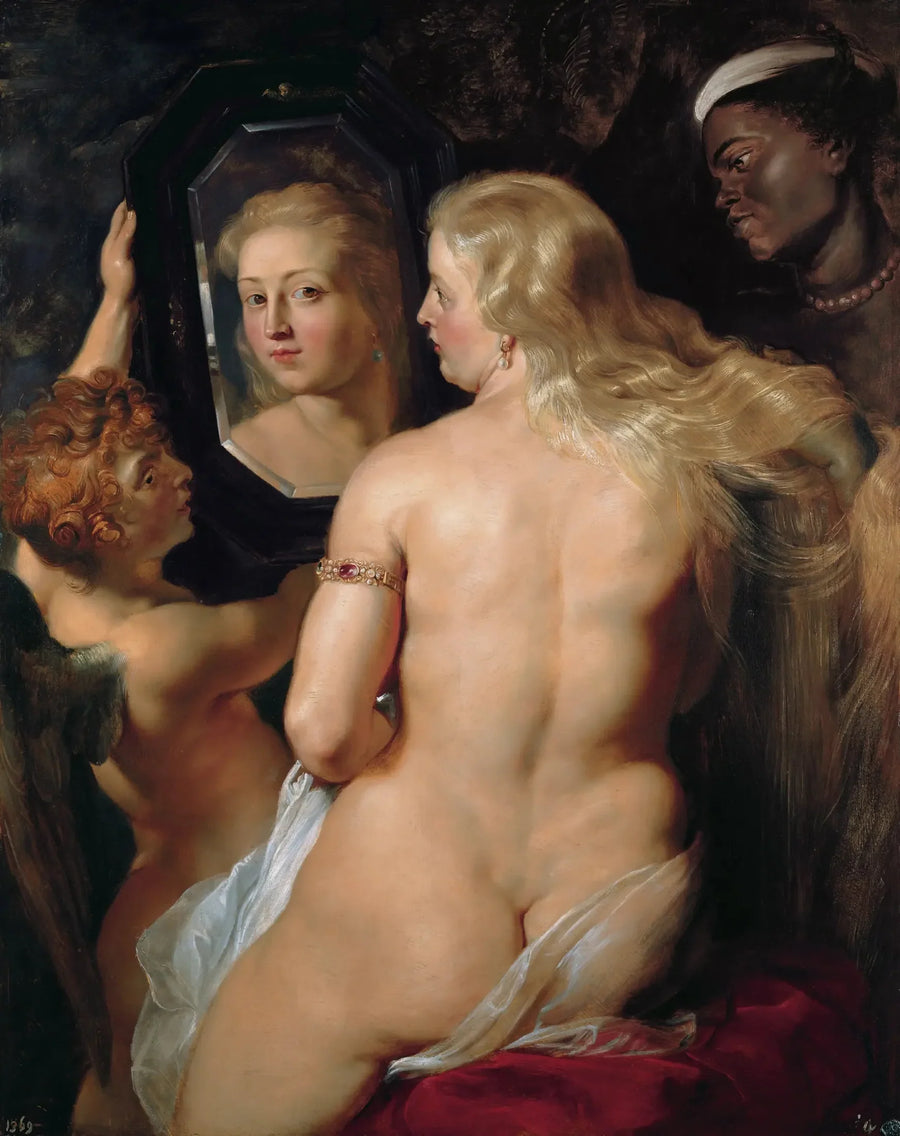 Venus en el espejo - Peter Paul Rubens