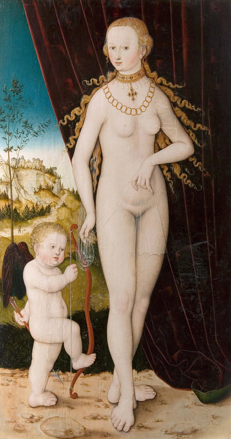 Venus con Cupido - Lucas Cranach el Viejo