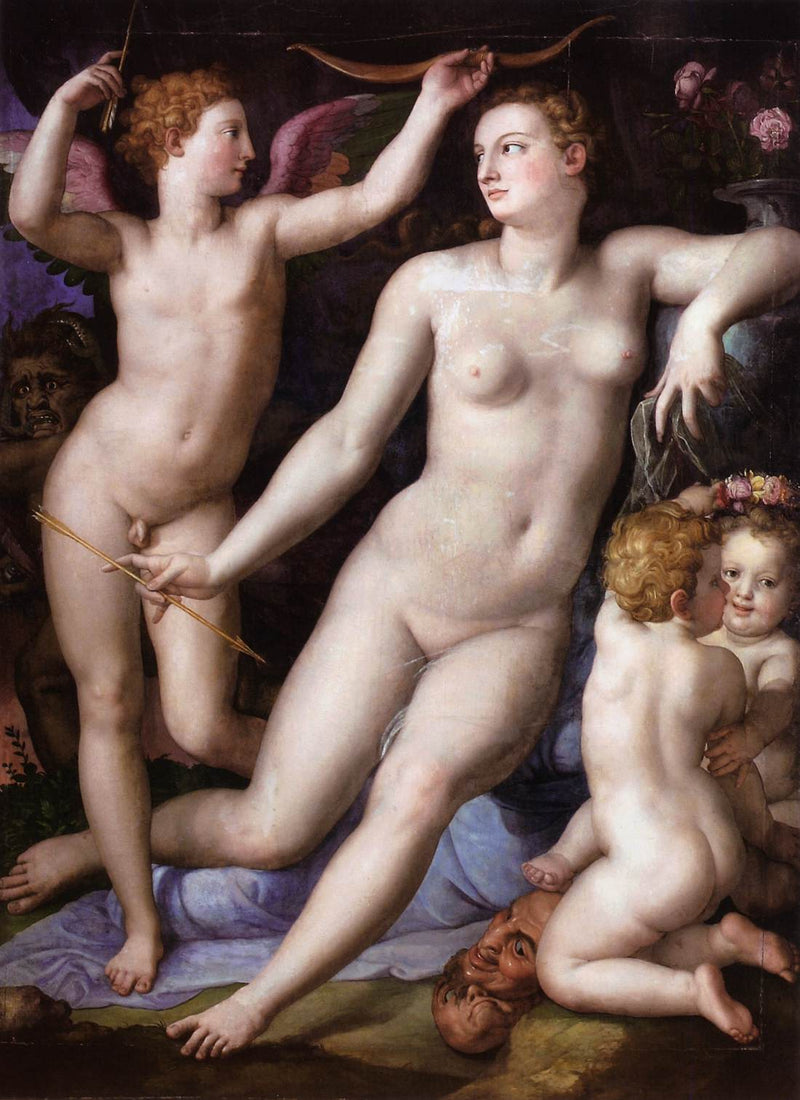 Venus, Cupido y los celos - Bronzino
