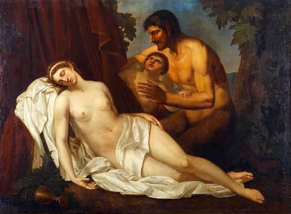 Venus embriagada por un sátiro (« La Nuda ») - Annibale Carracci