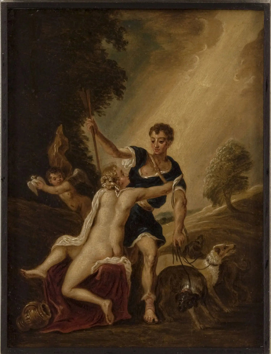 Venus y Adonis - David Teniers el Joven