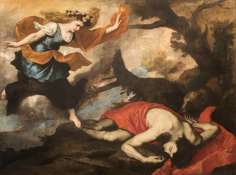 Venus y Adonis - Jusepe de Ribera
