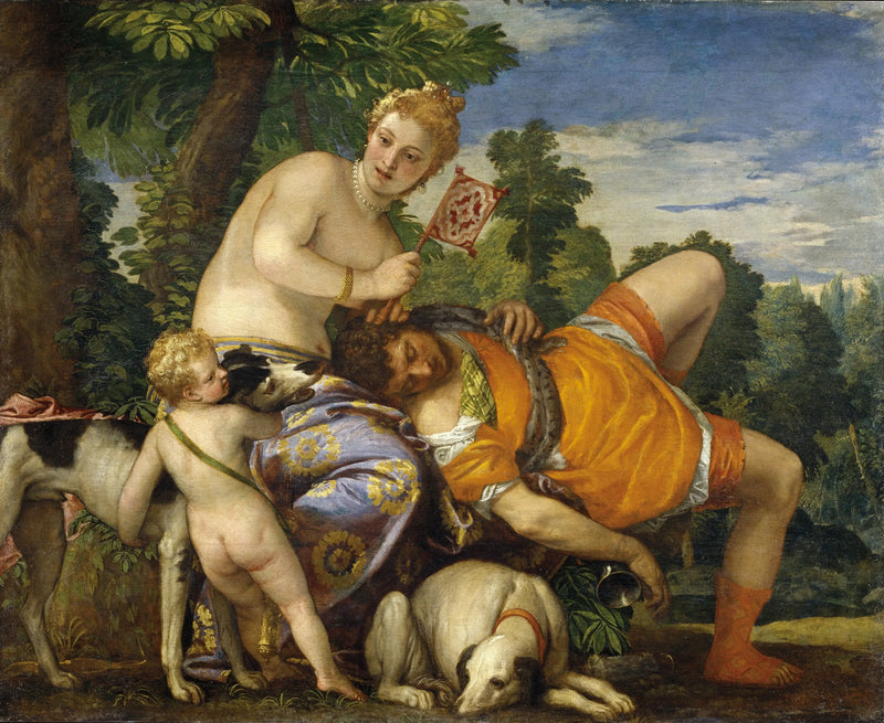 Venus y Adonis - Paul Véronèse