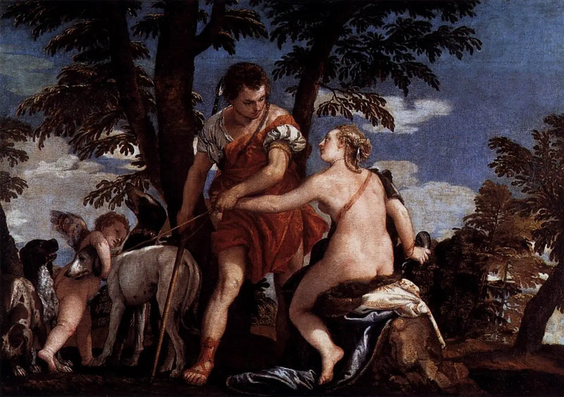 Venus y Adonis - Paul Véronèse