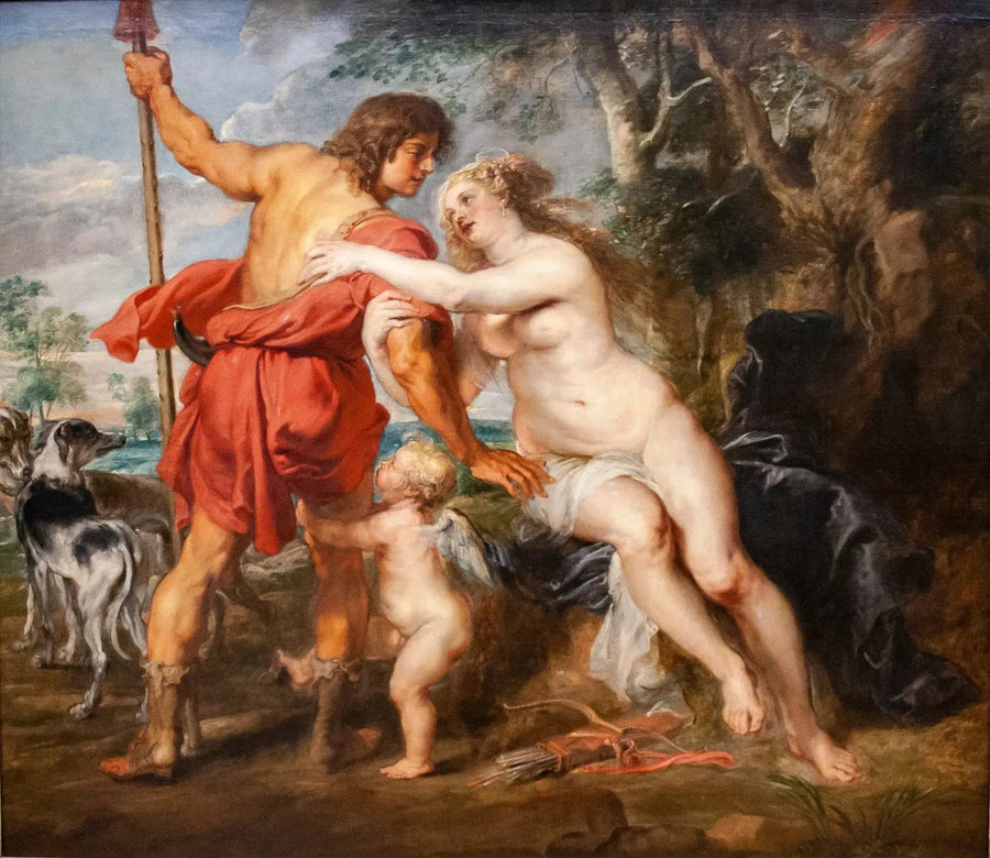 Venus y Adonis - Peter Paul Rubens
