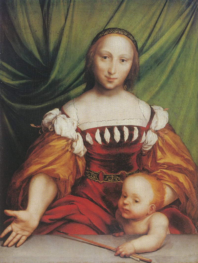 Venus y Amor - Hans Holbein el Joven