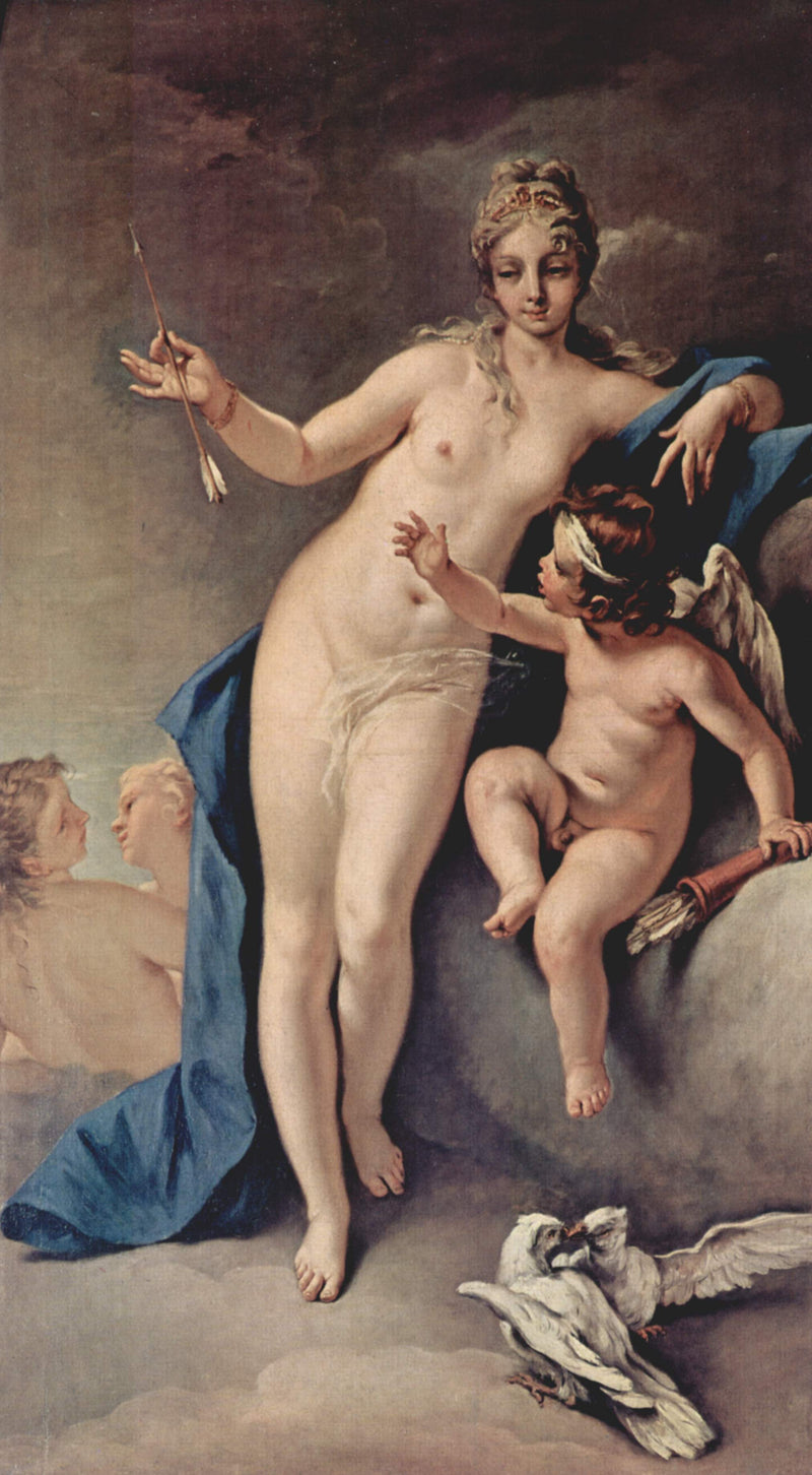 Venus y Amor - Sebastiano Ricci