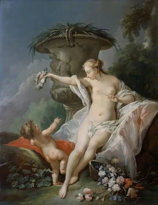 Venus y Cupido - François Boucher