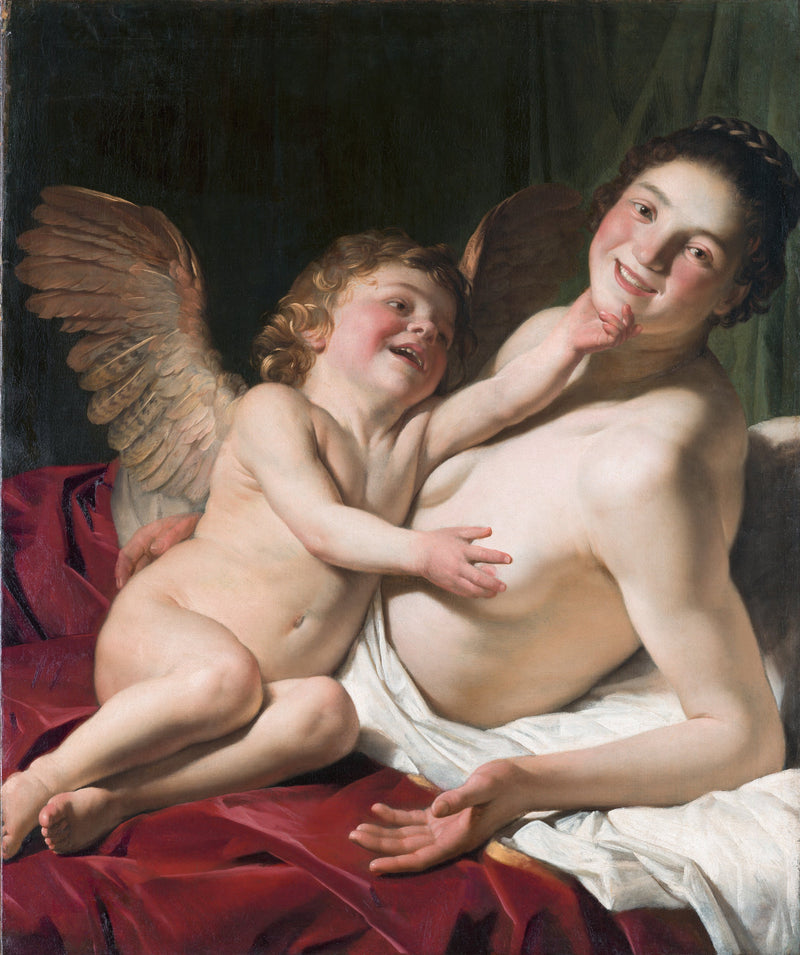 Venus y Cupido - Gerrit van Honthorst