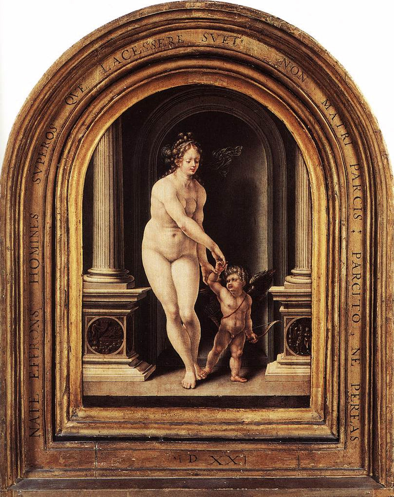 Venus y Cupido - Jan Gossaert