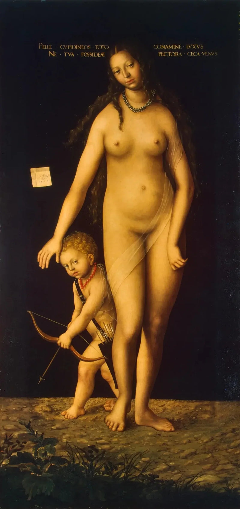 Venus y Cupido - Lucas Cranach el Viejo