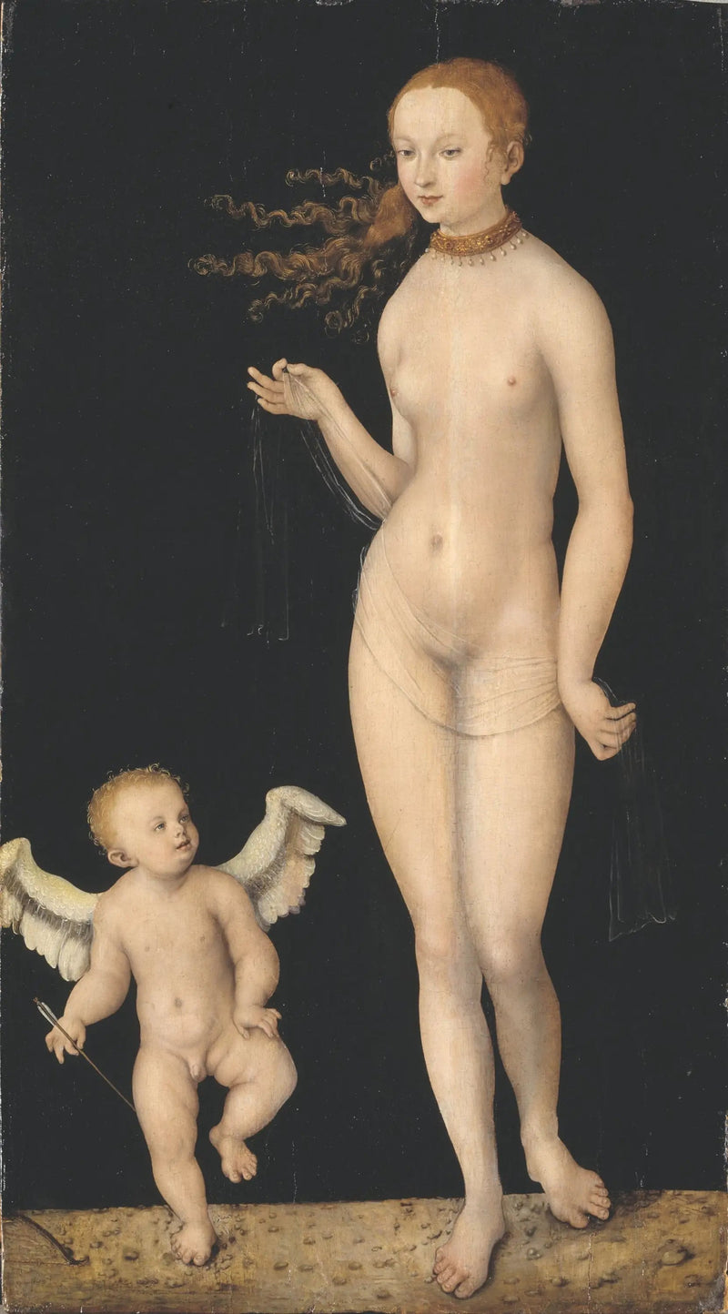 Venus y Cupido - Lucas Cranach el Viejo