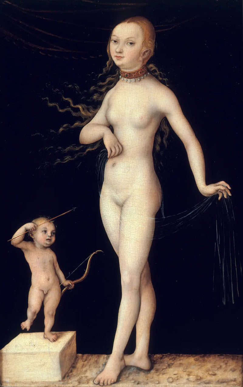 Venus y Cupido - Lucas Cranach el Viejo