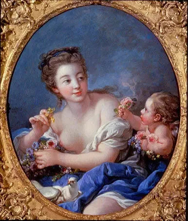 Venus y el amor - François Boucher