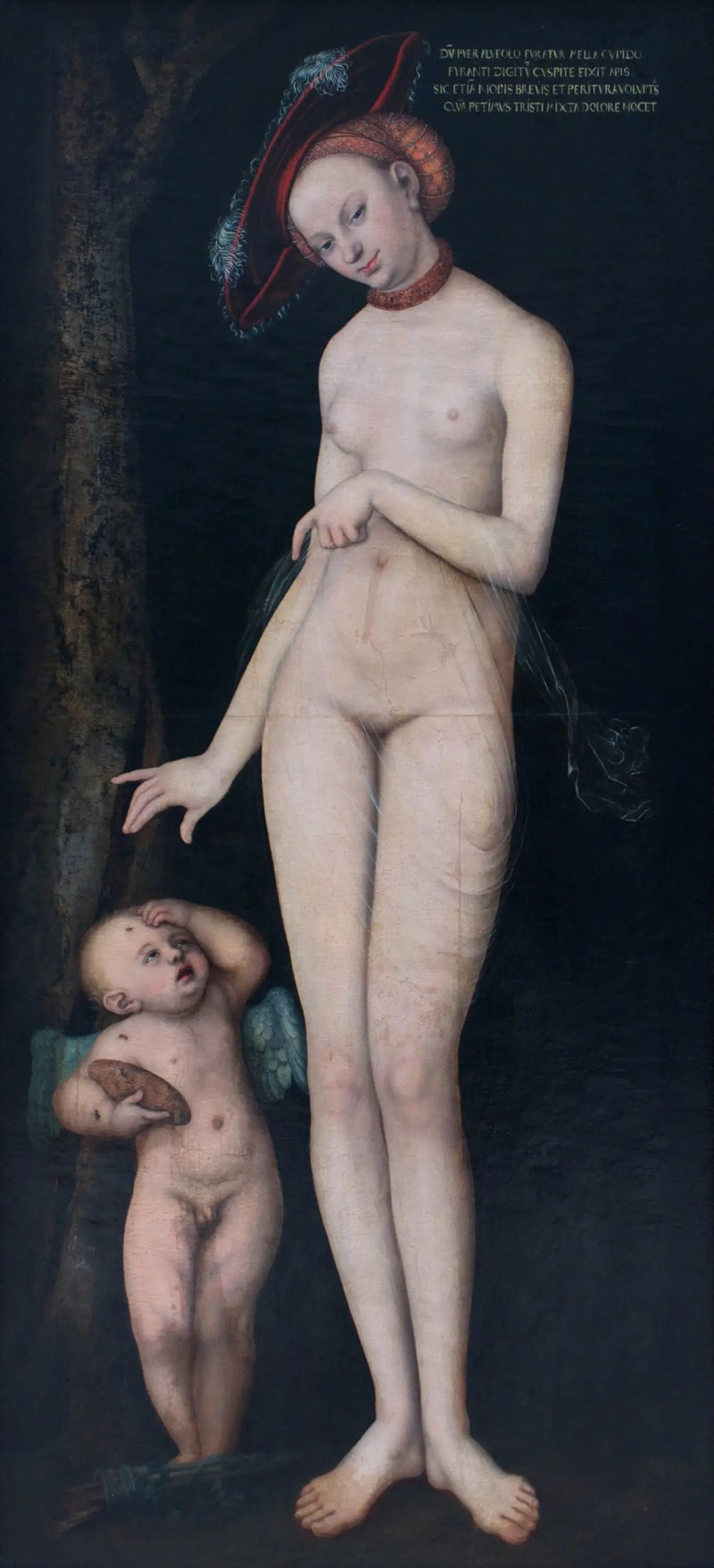 Venus y el Amor - Lucas Cranach el Viejo