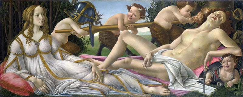 Venus y Marte - Sandro Botticelli