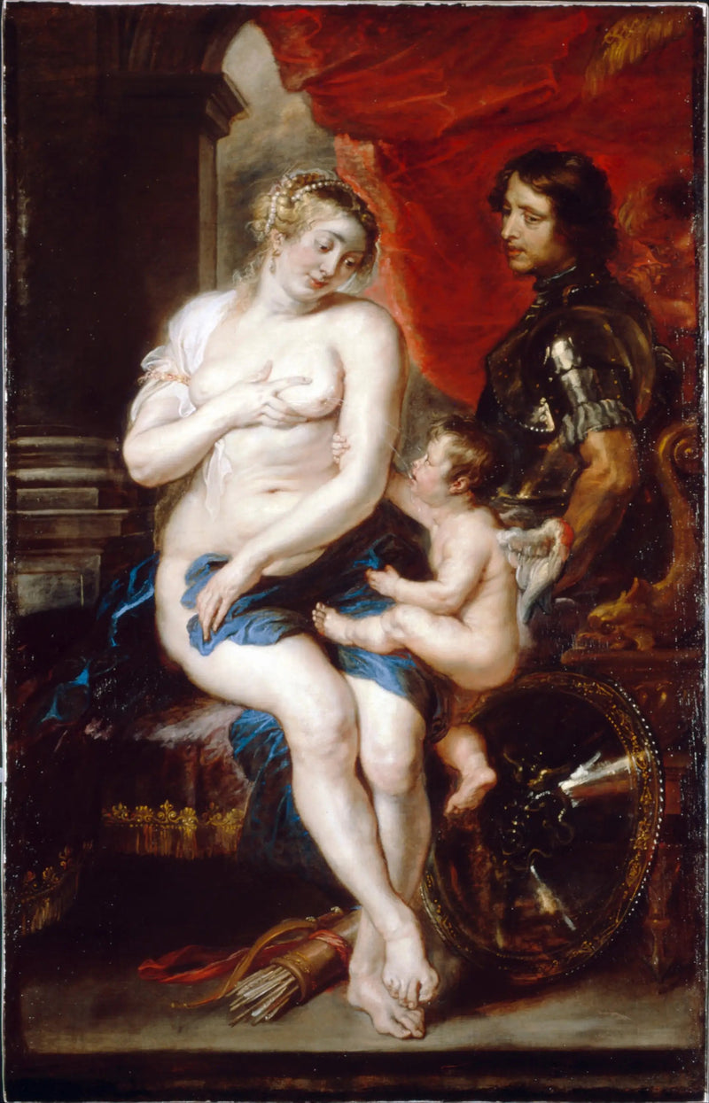 Venus, Marte y Cupido - Peter Paul Rubens