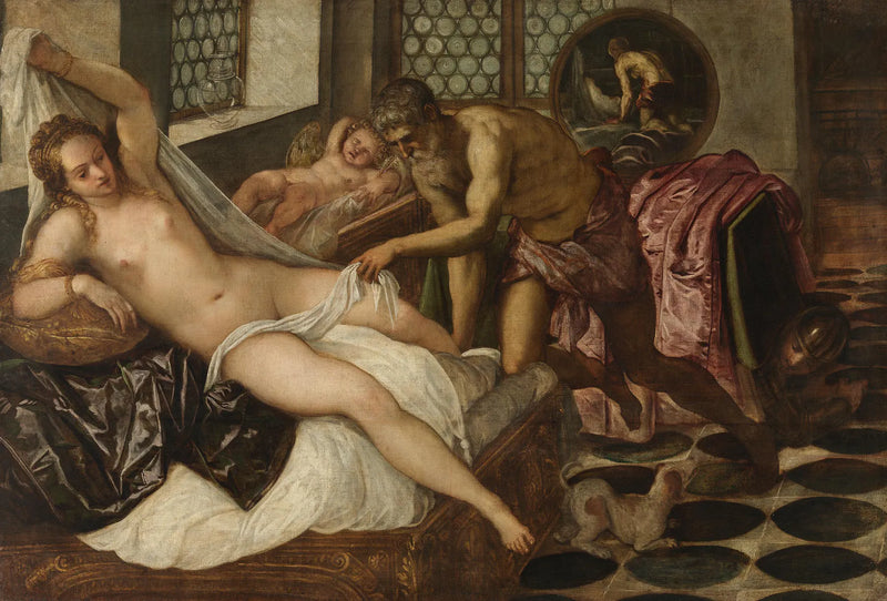 Venus, Marte y Vulcano - Jacopo Tintoretto