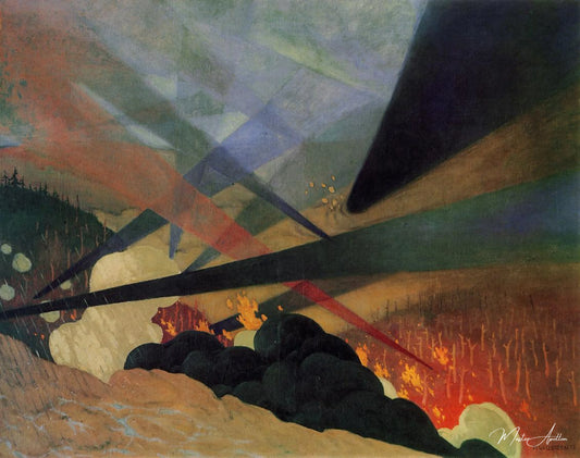 Verdun - Félix Edouard Vallotton - Reproductions de tableaux et peintures haut de gamme