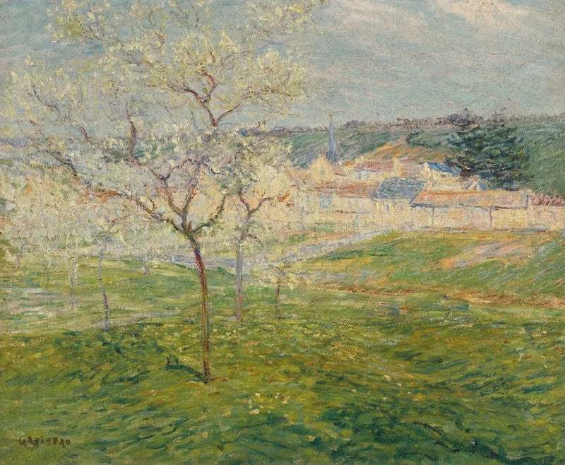 Verger en la Primavera - Gustave Loiseau