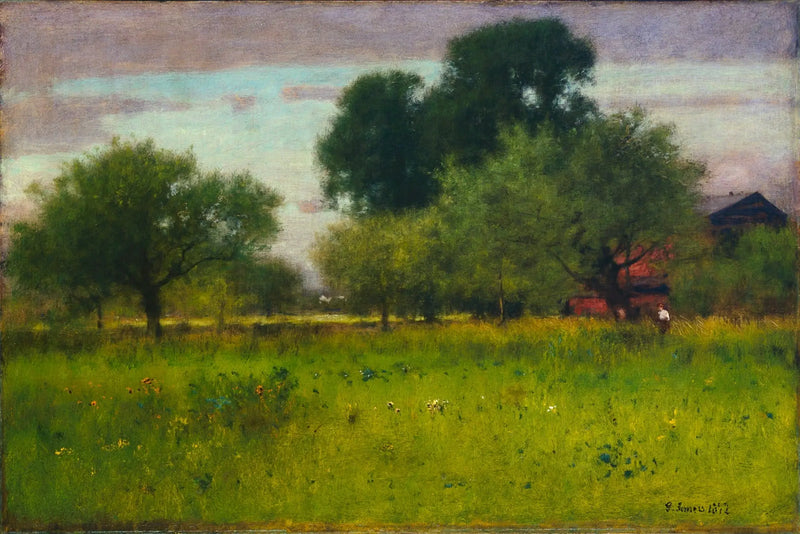 huerto de manzanos - George Inness