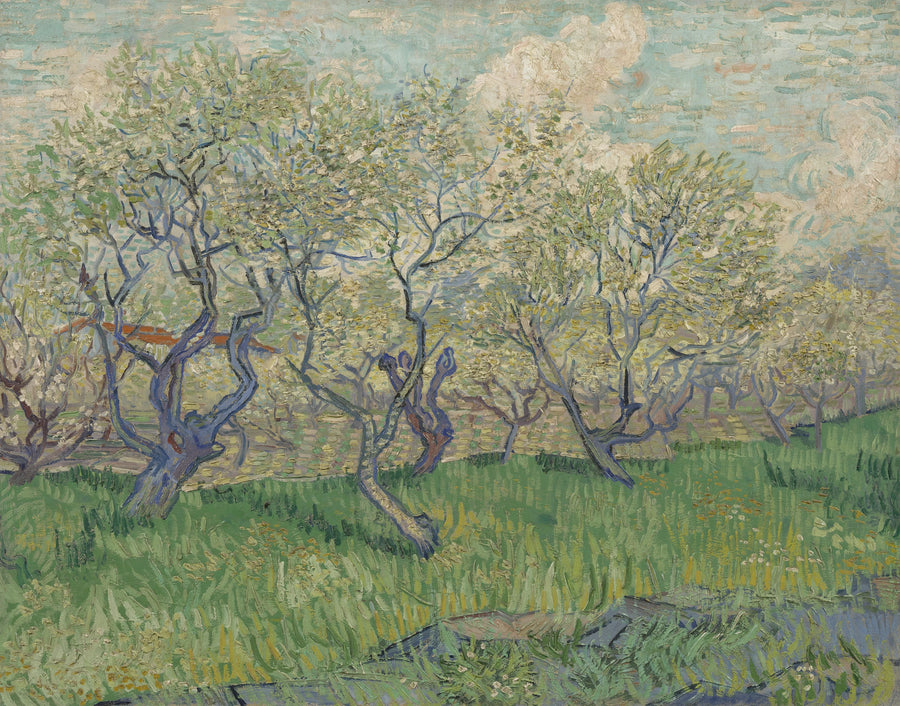 Huerto en flores - Vincent van Gogh