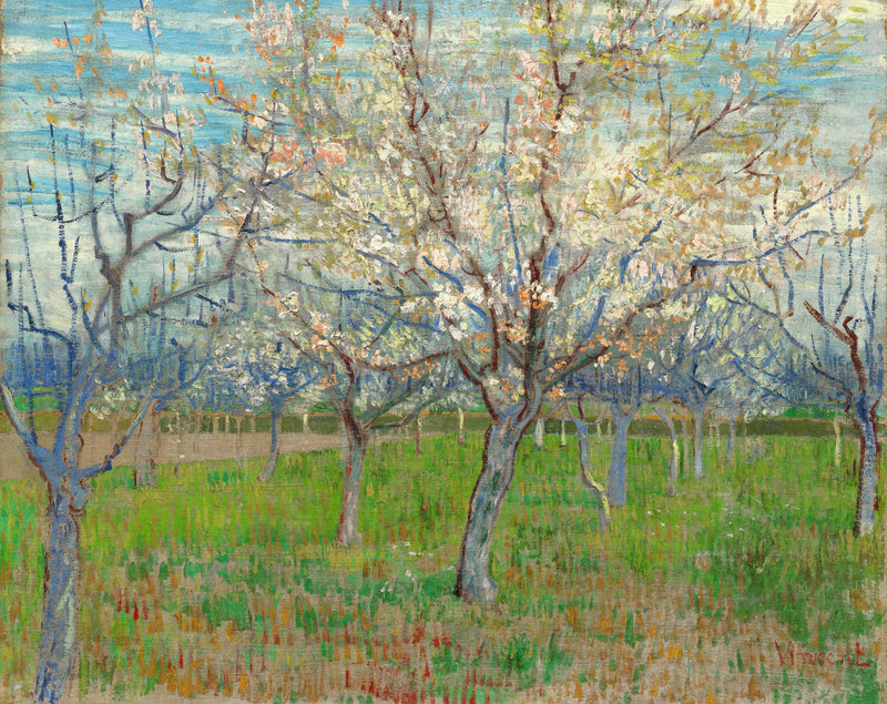 El huerto rosa - Vincent van Gogh