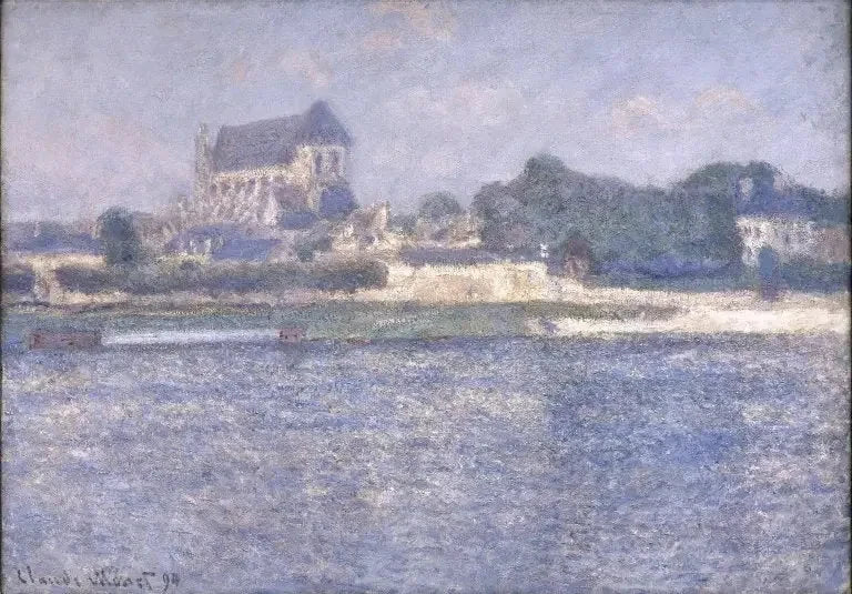 Vernon, sol W1386 - Claude Monet