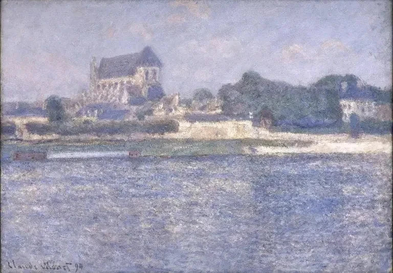 Vernon, sol W1386 - Claude Monet