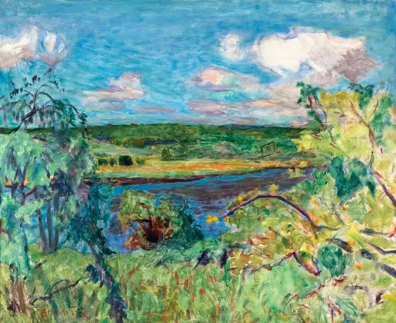 Vernonnet, paisaje cerca de Giverny - Pierre Bonnard