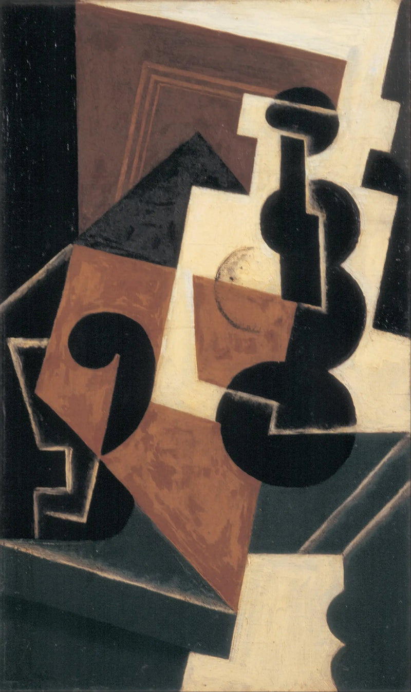 Vaso y botella de agua - Juan Gris