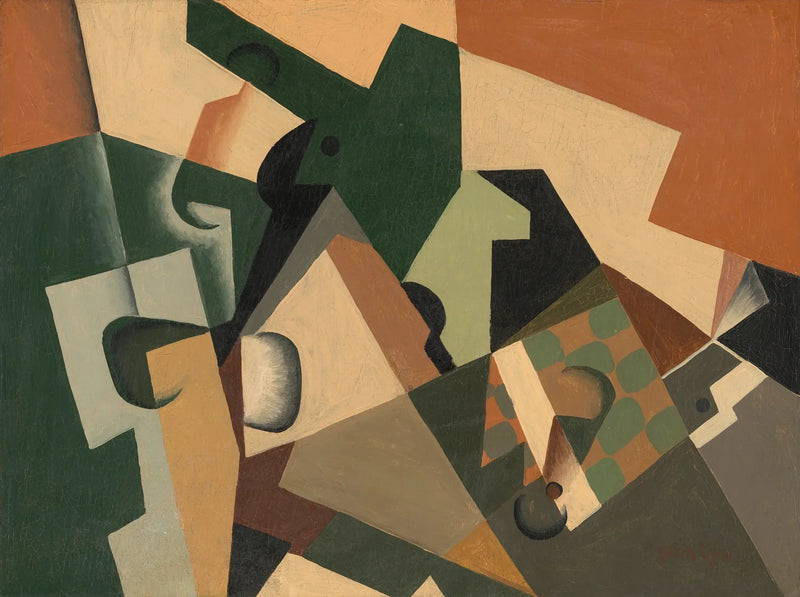 Cristal y damero - Juan Gris