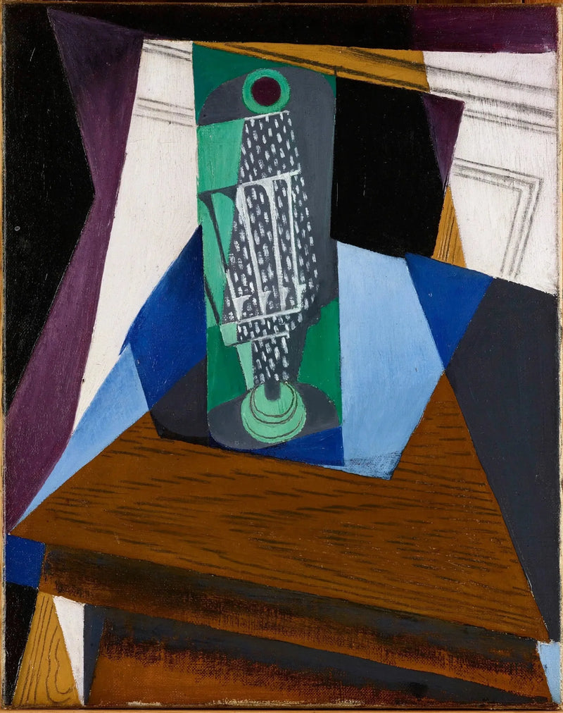 Vidrio sobre una mesa - Juan Gris