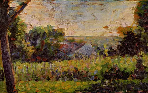 Hacia el pueblo - Georges Seurat