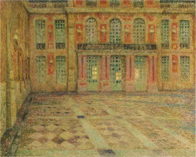 Versalles : Corte de Honor - Henri Le Sidaner