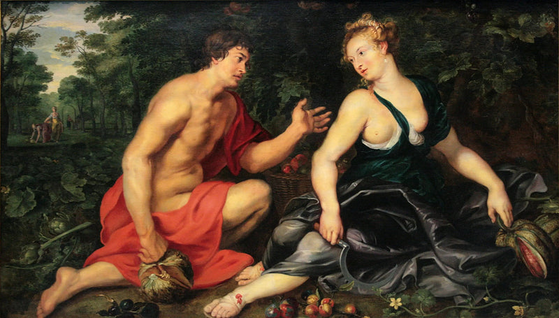 Vertumno y Pomona - Peter Paul Rubens
