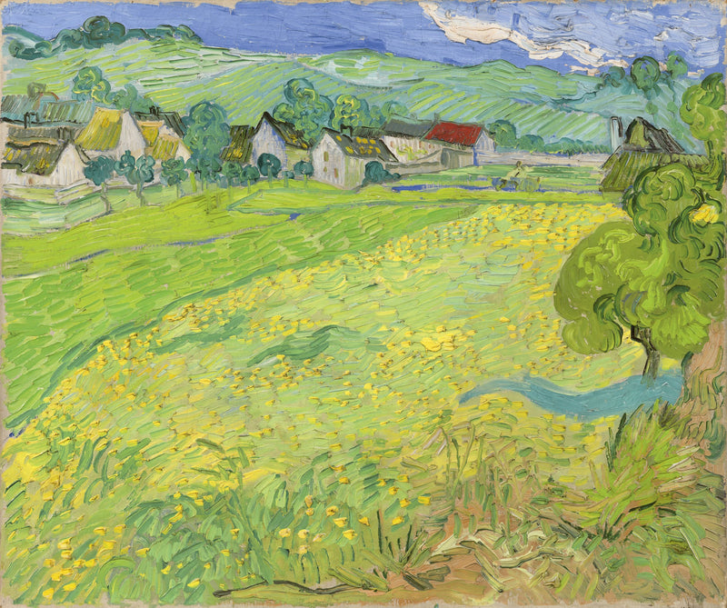 Los Vessenots en Auvers - Vincent van Gogh