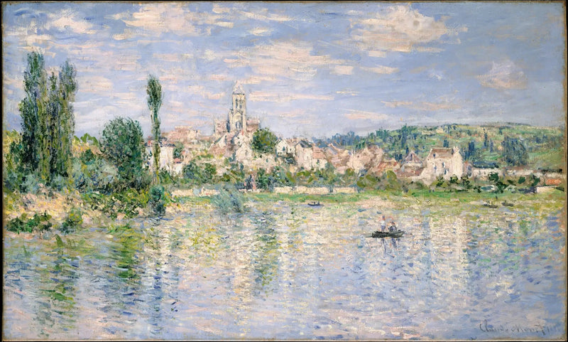 Vétheuil en verano - Claude Monet