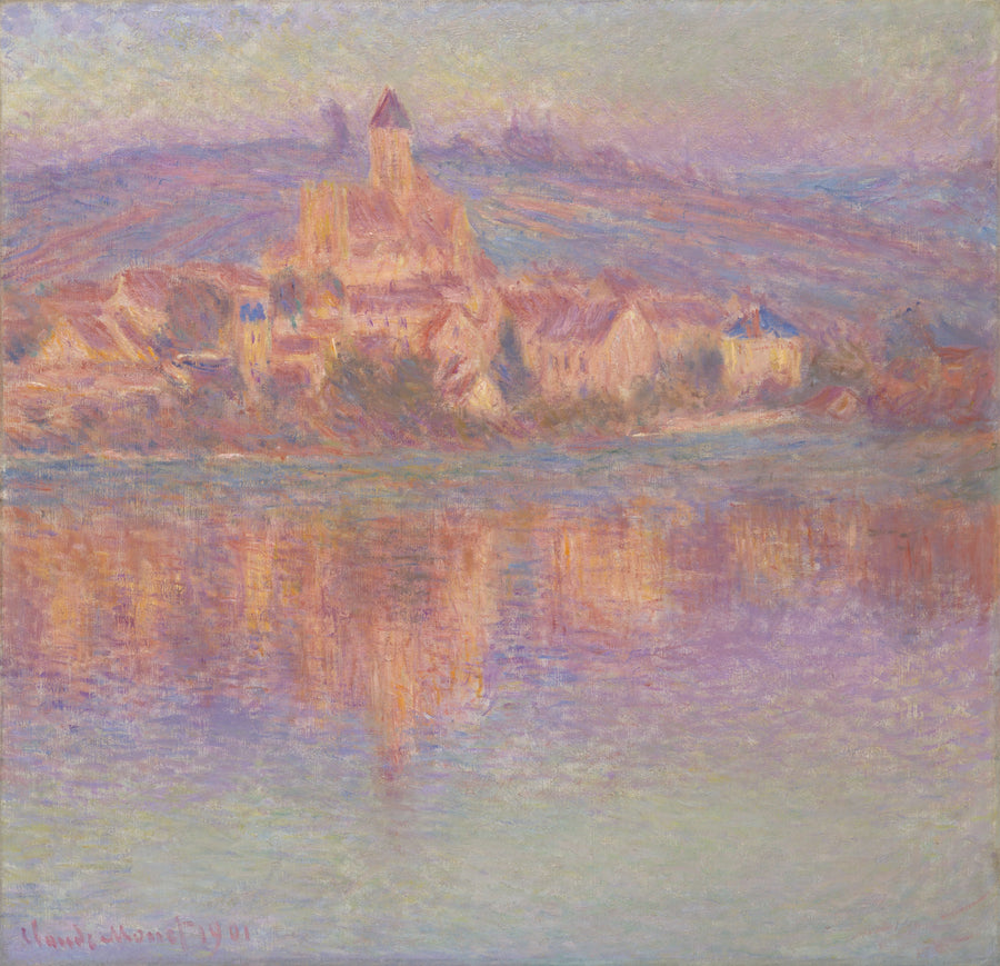 Vétheuil, sol poniente - Claude Monet