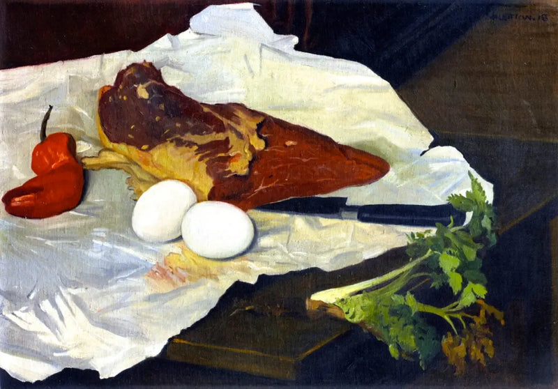 Carne y carne - Félix Vallotton