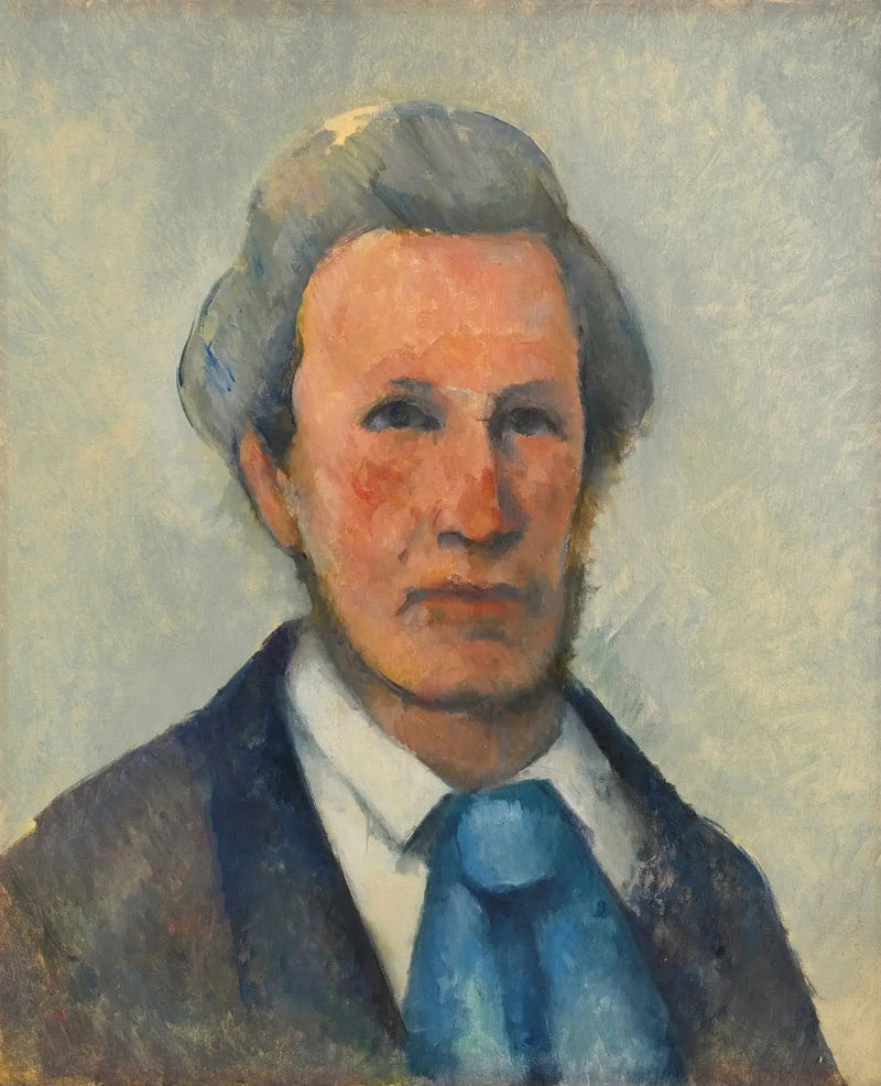 Victor Chocquet, según una fotografía - Paul Cézanne