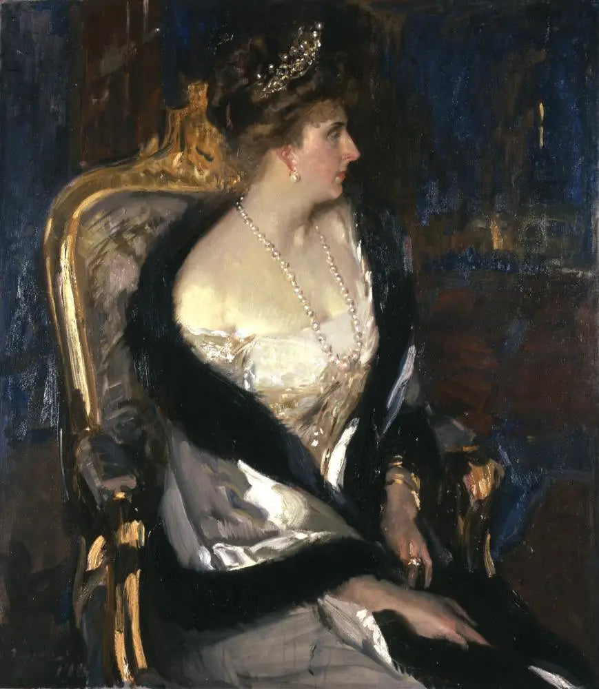 Victoria Eugenia, reina de España - Joaquín Sorolla