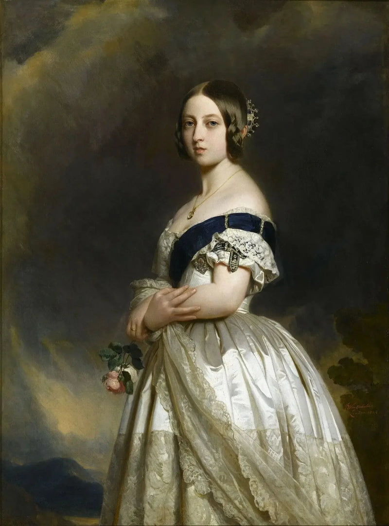 Victoria Ière, reina de Gran Bretaña (1819-1901) - Franz Xaver Winterhalter