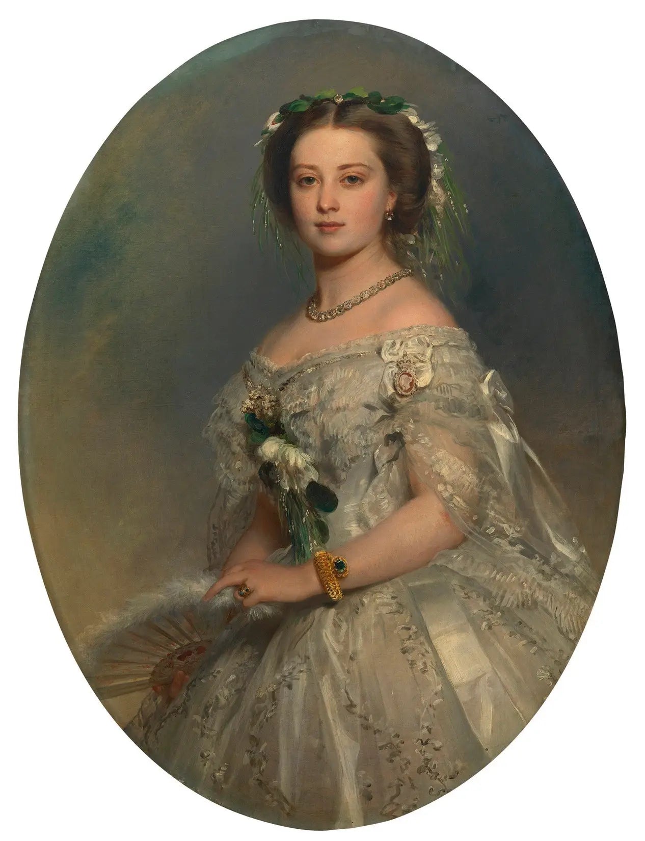 Victoria princesse royale (1840-1901) plus tard impératrice Frédéric d’Allemagne - Franz Xaver Winterhalter - Alpha