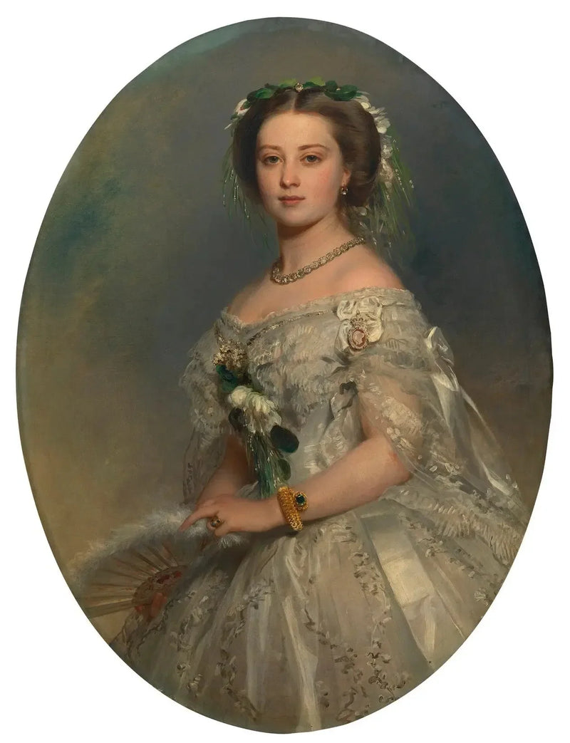 Victoria, princesa real (1840-1901), más tarde emperatriz Frederic de Alemania - Franz Xaver Winterhalter