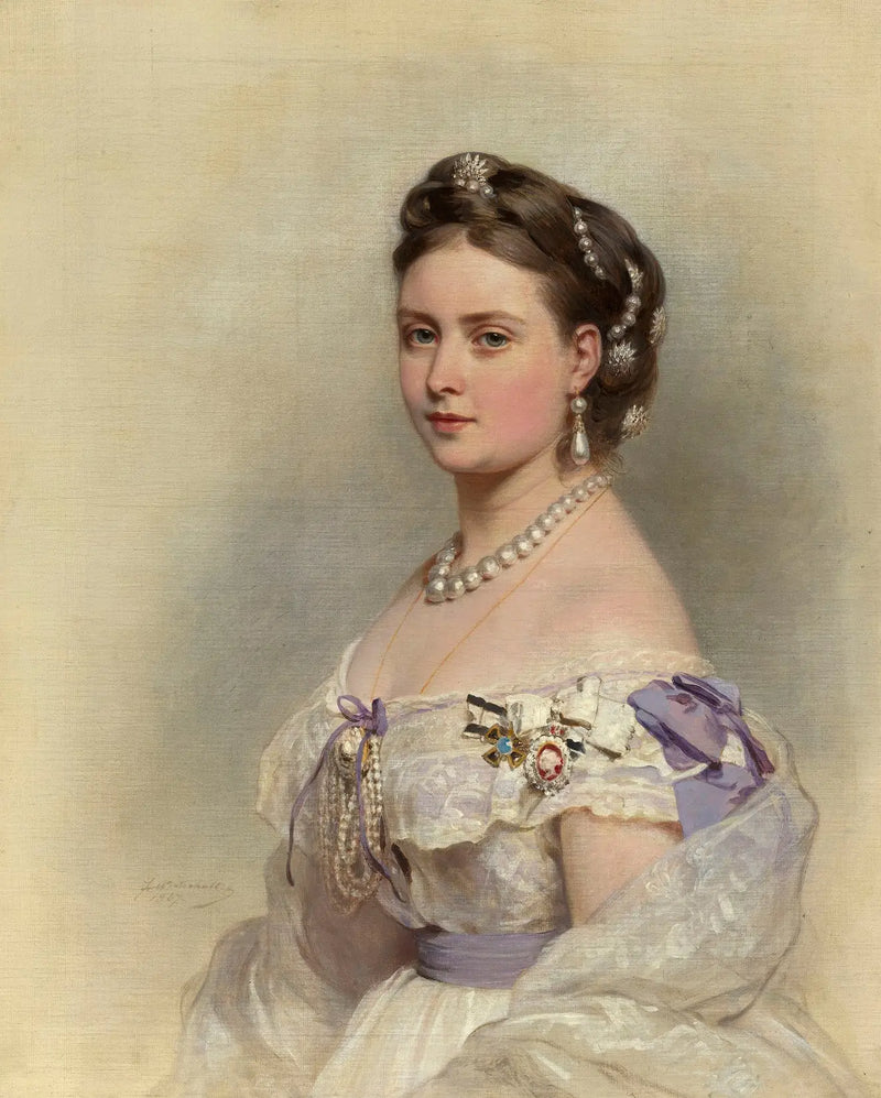 Victoria, princesa real, princesa heredera de Prusia (1840-1901) - Franz Xaver Winterhalter