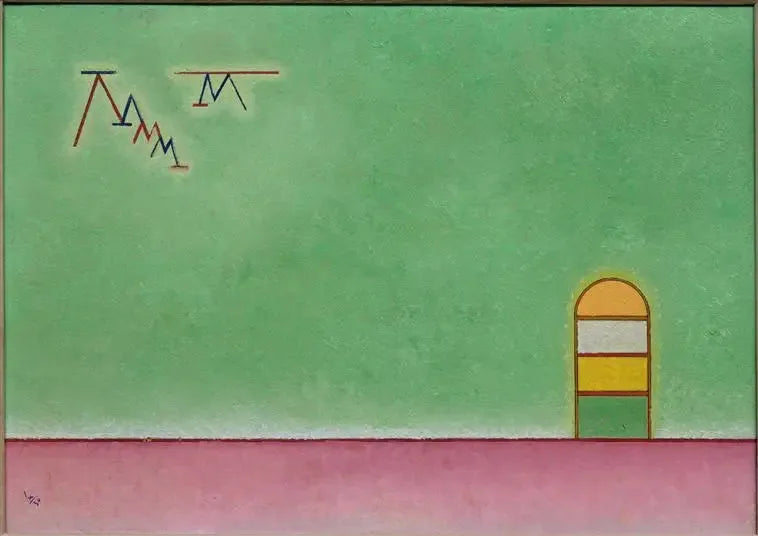 Verde vacío - Vassily Kandinsky