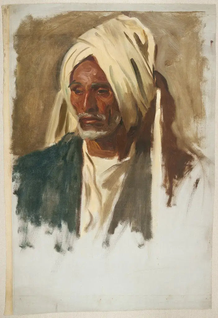 Viejo hombre con barba blanca - John Singer Sargent
